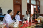 学校医学部医疗队前往帮扶村开展义诊活动 - 西藏民族学院