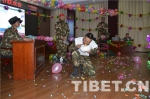 爸爸妈妈请放心，我在西藏的警营里这样过春节 - 中国西藏网