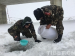 风雪边关家国情——西藏日喀则公安边防支队官兵风雪中坚守岗位 - 中国西藏网