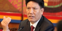 全国人大代表、西藏自治区人大常委会主任洛桑江村。王地 摄 - 中国西藏网