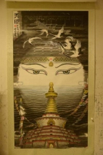 著名画家叶星生新作《天眼》以西藏元素弘扬廉洁正气 - 中国西藏网