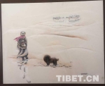 藏族女画家唐瑟达瓦：信仰坚守，画笔不辍 - 中国西藏网