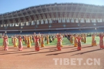 西藏自治区直属机关第一届全民健身运动会开幕 - 中国西藏网