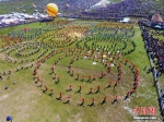 甘肃甘南草原上演大型民族风情秀 - 中国西藏网
