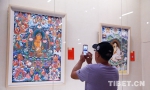 父子两代唐卡画师作品首次登陆国博 - 中国西藏网