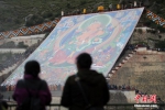 雪顿节首日 拉萨河畔现美丽彩虹 - 中国西藏网