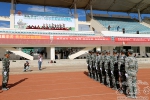 西藏大学隆重举行2017级新生军训开训典礼 - 西藏大学