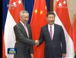 习近平会见新加坡总理李显龙 - 中国西藏网