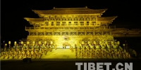 实拍西藏大型实景剧《文成公主》 曾惊艳亮相美国纽约时代广场 - 中国西藏网