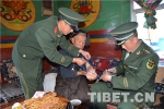 西藏森林武警欢度国庆佳节 - 中国西藏网