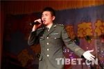 武警西藏森林总队新兵大队举办“双节”文艺晚会 - 中国西藏网