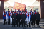 学校创先争优强基础惠民生活动第七批第二轮驻村工作队出征 - 西藏民族学院