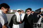 西藏大学举行第七批（下半年）驻村工作队轮换队员出征仪式 - 西藏大学