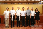 南京大学校长吕建一行到我校考察交流 - 西藏民族学院