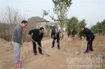 【学贺信】学习贺信精神 践行劳动育人——学校开展秦汉校区师生植树活动 - 西藏民族学院