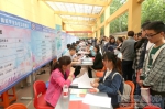 西藏自治区2017年高校毕业生专场招聘会在我校成功举办 - 西藏民族学院